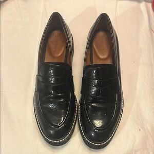 Classic Black Patent Leather Loafers